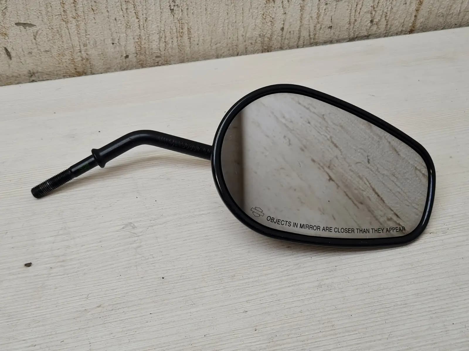 Harley Davidson Black Right Side Rear View Mirror I150007 001084