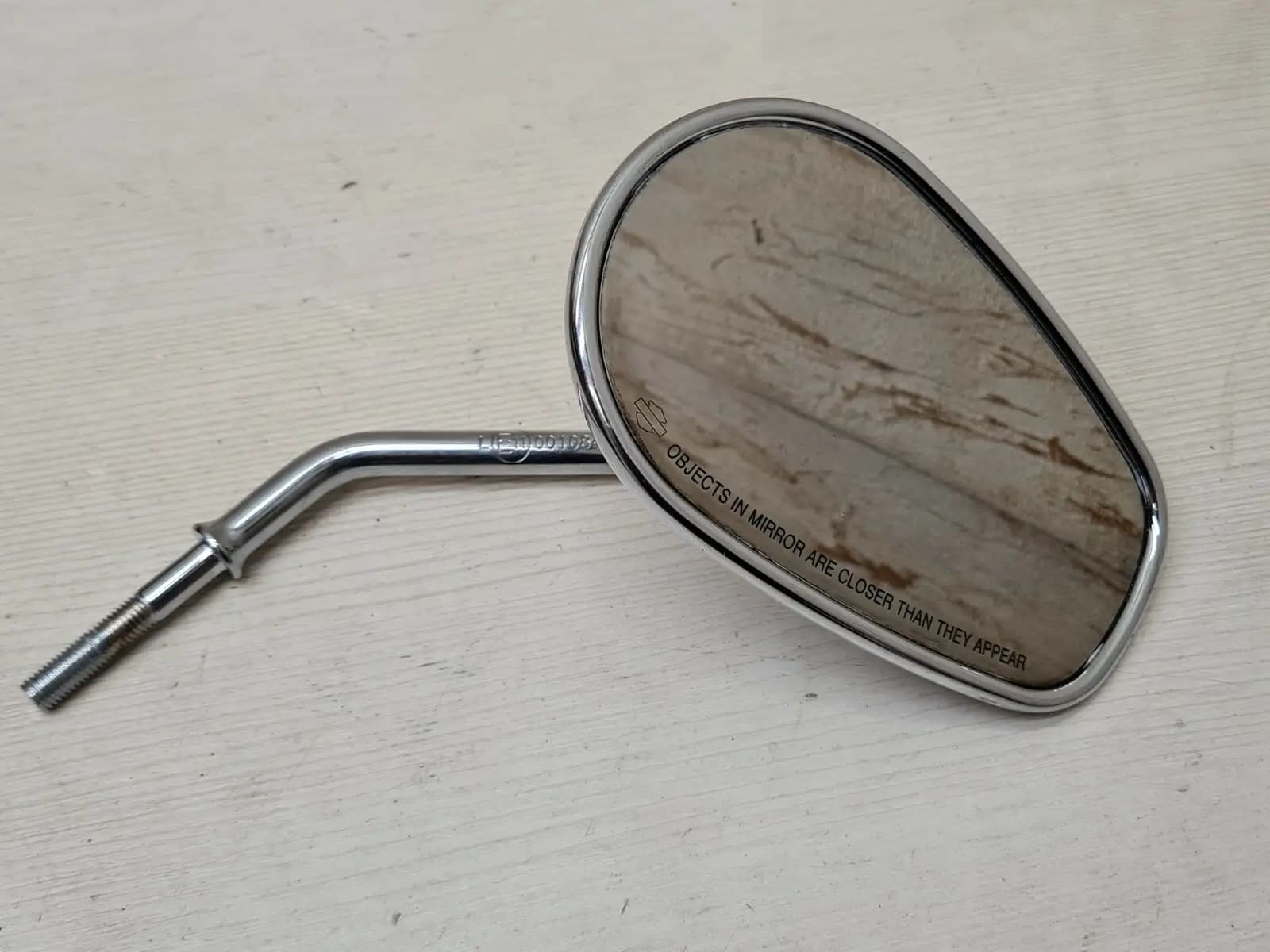Harley Davidson Chrome Right Side Rear View Mirror I150007 001084